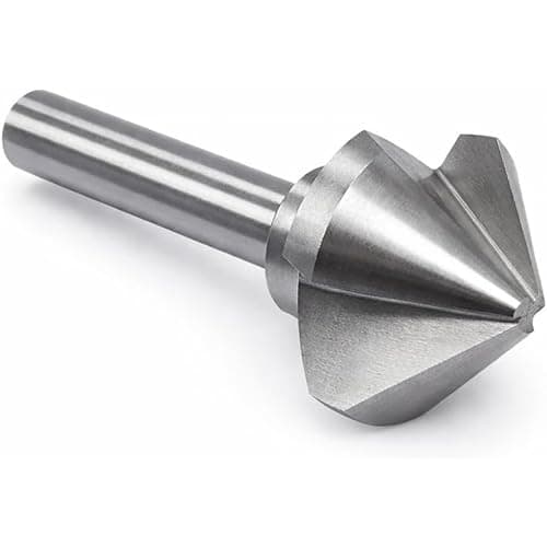 Image of Countersink Drill Bit, KATSU HSS 6542 Countersink Drill Bit 90 Degrees 50mm 3 Flute Chamfer Cutter Drill Bit for Wood Steel Metal Machine Tools, Positioning Drill Mill Cutter 12740625