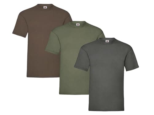 Image of Fruit of the Loom Men's T-Shirt, Pack of 3, XL