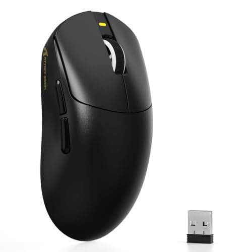 Image of ATTACK SHARK X8 SE Wireless Gaming Mouse, 55g Lightweight Mice, PAW3311 Sensor, BK52820 Chip, 25,000 DPI, BT/2.4G/USB-C, 80 Million Clicks, 500mAh Battery, Web Driver for for PC/Mac-Black