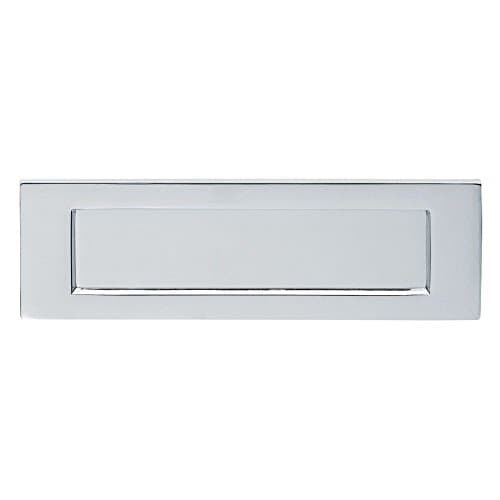Image of Carlisle Brass Victorian Letter Plate - 254x76mm - Polished Chrome Plate