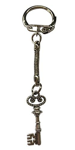Image of Alice In Wonderland Inspired Ornate Key Keyring