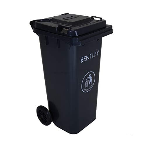 Image of CHARLES BENTLEY Outdoor Household Waste Medium Rubbish 120 Litre Wheelie Bin