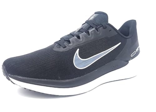 Image of NIKE Men's Air Winflo 9 Sneaker, Black/White-DK Smoke Grey, 8 UK