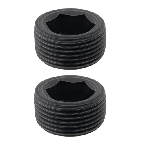 Image of VGOL 2PCS Car Rear Axle Diff Oil Drain Fill Screw Plugs Compatible with Mercedes-Benz OE A0009977932 M24x1.5x12mm Axle Oil Filler Screws