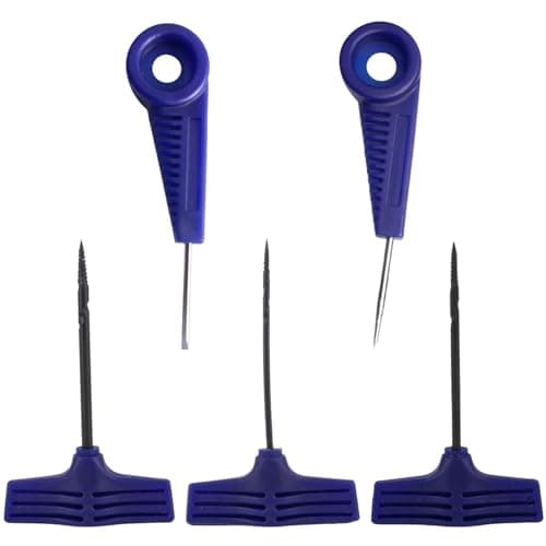 Image of 5-Piece Twist Gimlet, Bradawl, and Awl Set – Durable Hand Tools for Woodworking, Leathercraft, and DIY Projects, Boring, Pilot Holes, Screwing Tools