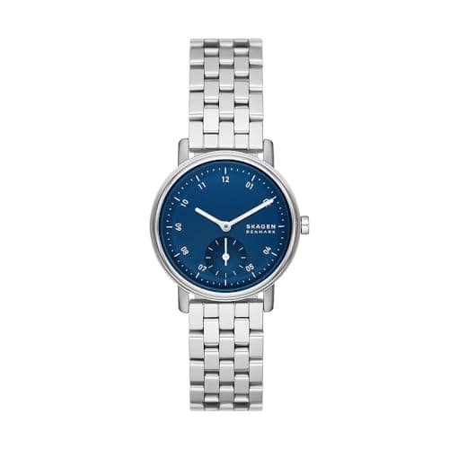 Image of Skagen Women's Watch Kuppel Lille Two-Hand Sub-Second, Silver Stainless Steel, SKW3129