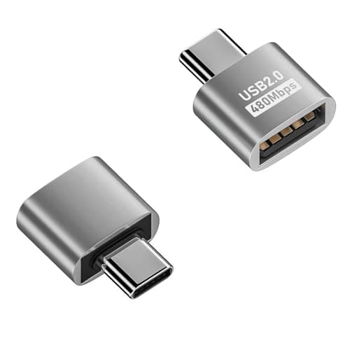 Image of USB to Type C Adapter,Fast Transfer Speed USB OTG Adapter,Type C Male to USB 3.0 Female Adapter,USB Type C Converter,High Speed Data Transfer Male to USB Female Adapter for Smart Phone and Tablet