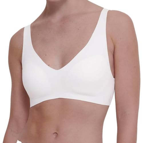 Image of Sloggi Women's ZERO Feel 2.0 Soft bra, SILK WHITE, M