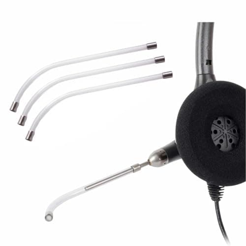 Image of V-MOTA General Clear Voice Tube for Plantronics Headsets Replacement Accessory P/N: 29960-01,Encore HW510 HW510V HW520 HW520V, SupraPlus HW251N, HW261N (3 Pack) (L=93mm)