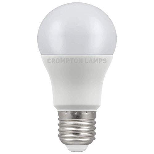 Image of Crompton LED GLS Thermal Plastic 5.5W E27 Very Warm White Opal