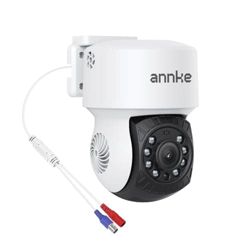 Image of ANNKE 1080P 2MP AHD CCTV Home Surveillance Dome PT Camera with 350° pan and 90° tilt, 100ft IR Night Vision, IP65 Weatherproof Security Add–On Cam for Outdoor/Indoor Use, Wide Compatibility - APT200
