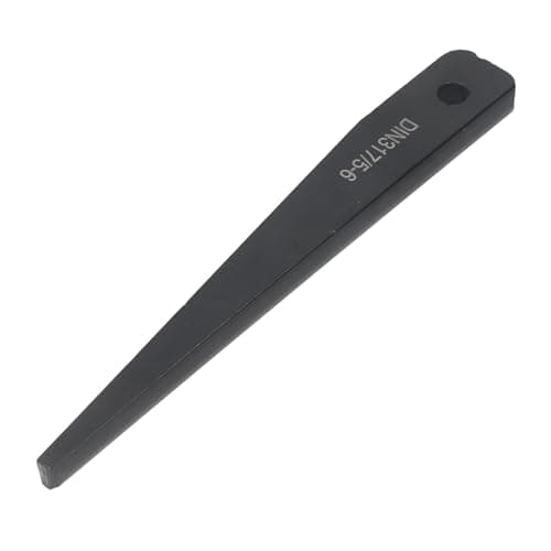 Image of Morse Taper Drift Key DIN317/5-6, MT5 MT6 Drill Drift for Lathe, Boring and Drilling Machines, Made of Mn Silicon Spring Steel with Compact Design for Secure Tool