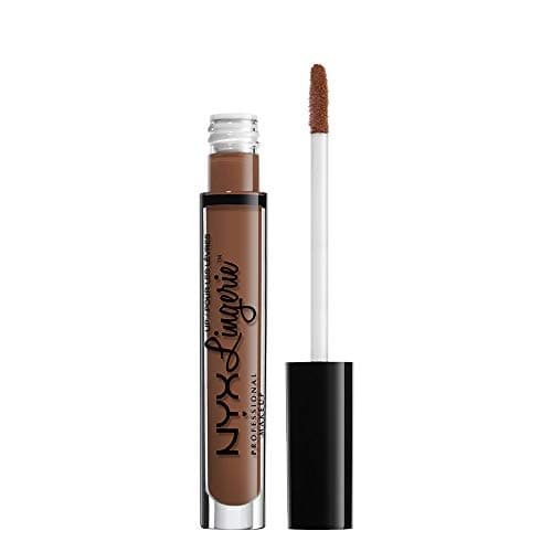 Image of NYX Professional Makeup Lip Lingerie Liquid Lipstick, Creamy and Matte Finish, Long Lasting, Vegan Formula, Shade: Beauty Mark