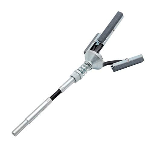 Image of Cylinder Honing Tool,Riloer Car Engine Tool Brake Cylinder Hone Flexible Shaft 3 Claws Adjustable Cylinder Honing Stone Grinding Tools,Engine Cylinder Hone Adjustable Deglazer,Universal for 32-90mm