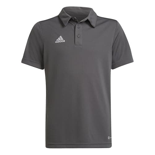 Image of adidas Unisex Kids Entrada 22 Polo Shirt, Team Grey Four, 11-12 Years