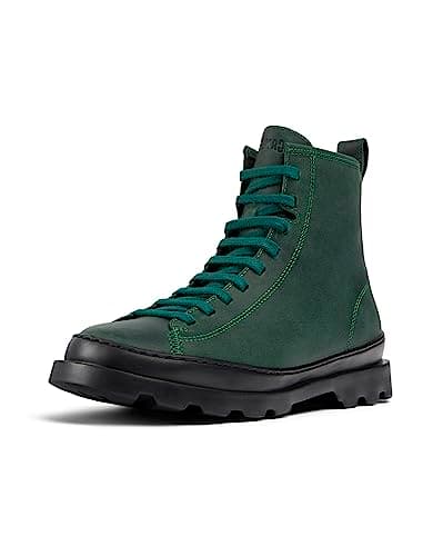 Image of Camper Women's Brutus K400325Medium Lace Boot, Green 041, 4 UK