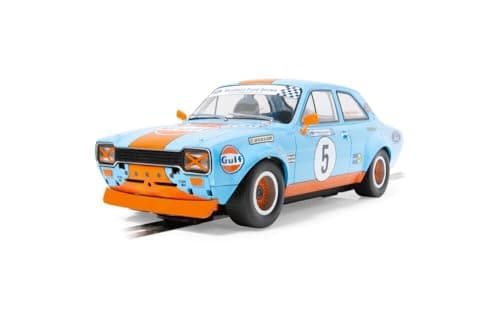 Image of Scalextric Cars - C4530 Ford Escort MK1 – Wayne Crabtree Modified Fords 2023 - Toy Slot Car for use with Race Tracks - Small Kids Gift Ideas for Boy/Girl Ages 3+, Scalextric Accessories