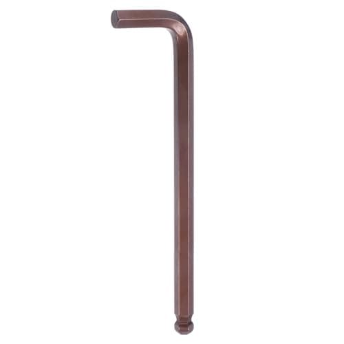 Image of sourcing map Ball End Hex Key Wrench 14mm S2 Steel L-Shape Extra Long Arm Hexagon Metric Wrenches Repairing Tool for Home Repair, Red