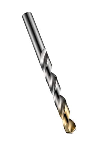 Image of Dormer A002 HSS High Speed Steel Jobber Drill Bit with 118 Degree Tin Tipped Split Point, Pack of 5pcs