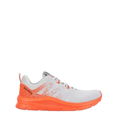 Image of Karrimor Kids Duma 6 Running Shoes Junior Boy Runners Grey/Orange 5 UK Child