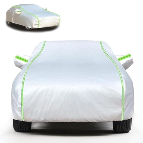 Image of Car Cover for All Four Season for Ope l Astra L Sports Tourer (2004-2024), Breathable Rain Sun UV Dust Protection with Zipper Anti-scratch Dust-proof Close Fitting Outdoor Full Car Cover(Silver)