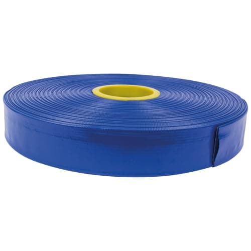 Image of SIP 2" 100m Layflat Delivery Hose, PVC Water Pump Discharge Hose for Irrigation & Drainage