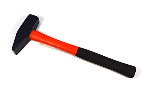 Image of Engineer's Hammer Fibreglass Handle Non-Slip Handle Hammer Tool Steel 800 g