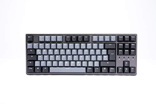 Image of DURGOD Taurus K320 TKL Mechanical Gaming Keyboard - 88 Keys - Double Shot PBT - USB Type C - ISO UK (Space Grey, Cherry Mx Brown)