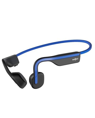 Image of SHOKZ OpenMove Bone Conduction Headphones, Open-Ear Wireless Bluetooth 5.1 Headphones with Clear Sound, 6H Battery, Lightweight 29g, Sweatproof IP55, Hear Traffic & Surroundings, for Running Workouts