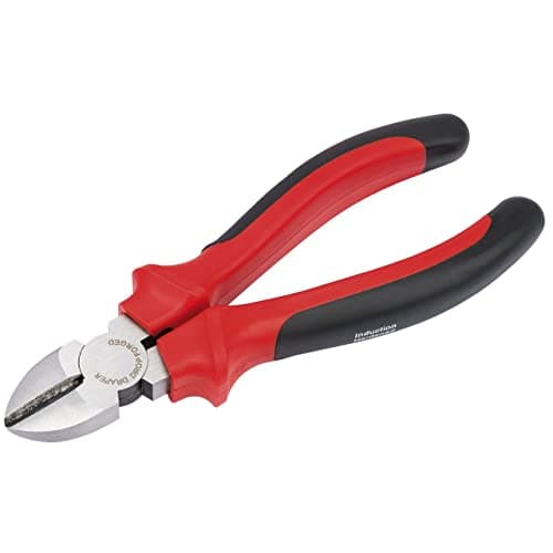 Image of Draper Redline 68302 180 mm Heavy Duty Diagonal Side Cutter with Soft Grip Handles