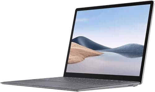 Image of Microsoft Surface Laptop 4 13.5" PixelSense Touchscreen, Intel Core i7-1185G7, 16GB LPDDR4x RAM, 512GB NVMe SSD, Intel Iris Xe, WiFi 6, Windows 11 Pro, QWERTY English Keyboard, Platinum (Renewed)
