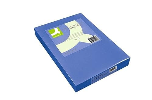 Image of Q-Connect Bright Blue Coloured A4 Copier Paper 80gsm Ream (Pack of 500) KF01428