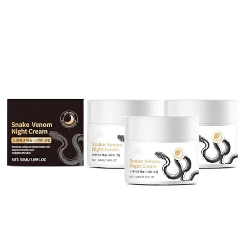 Image of Snake Venom Night Cream, Snake Venom Anti-Aging Cream, Anti-Wrinkle Night, Anti-Aging Active Ingredients, Deeply Nourishes, Dark Circles, Reduces Fine Lines, Revitalizes Youthful Radiance (3)