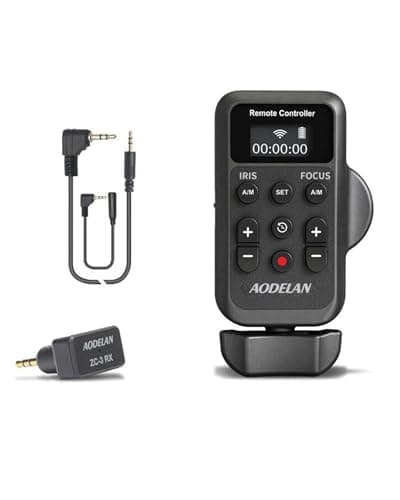 Image of Wireless LANC Remote for Sony & Canon Camcorders, Zoom/Focus/Record, Compatible with Canon HF G50 G60 G70 XA11 XA50 Sony PXW Z90 FS5 FS7