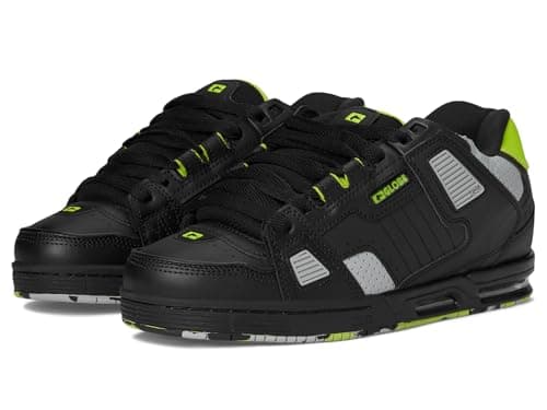 Image of Globe Sabre Skate Shoes - Black/Lime, 10 UK