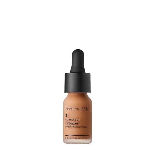Image of Perricone MD No Makeup No Bronzer 10ml -Weightless Liquid Bronzer – Sheer, Blendable & Buildable for Natural Sun-Kissed Glow – Improves Dullness & Discoloration Over Time – Fragrance-Free Serum