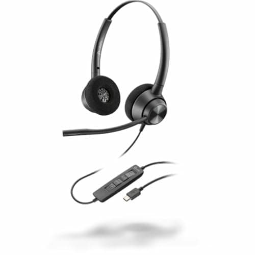 Image of Plantronics EncorePro 320 Binaural Stereo Headset with USB-C Connection