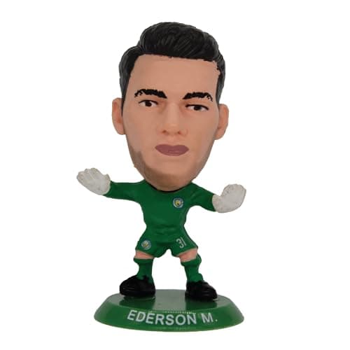Image of SoccerStarz - Man City Ederson - Home Kit (Classic Kit)