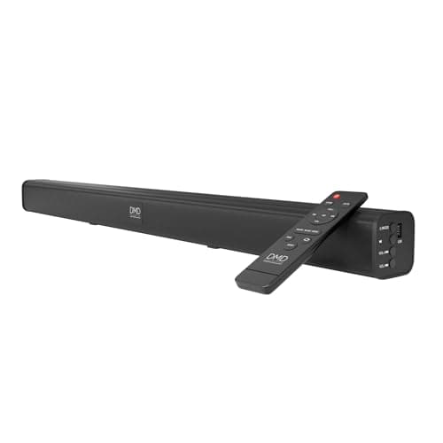 Image of DMD Collective – Sound Bar for TV, 30 Watts Small Soundbar, Surround Sound System Sound Bar with Bluetooth 5.3/Optical/AUX Connection for PC/Gaming/Projectors/Home Cinema
