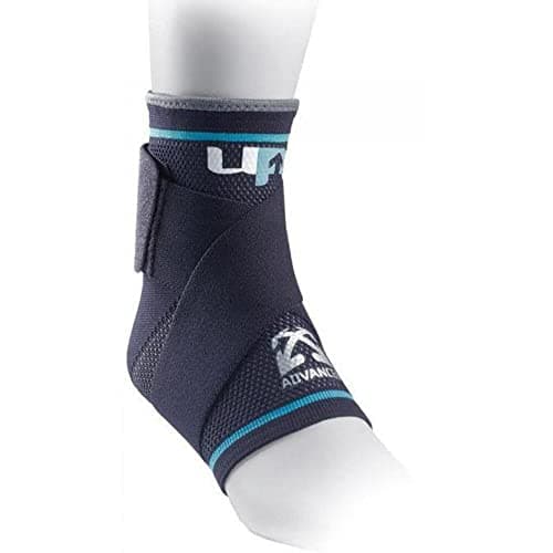 Image of Ultimate Performance Advanced Ultimate Compression Ankle Support - Large, Navy Blue