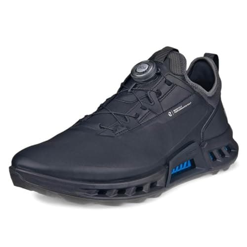 Image of ECCO Men's Biom C4 Boa Gore-tex Waterproof Golf Shoe, Black, 7/7. 5 UK