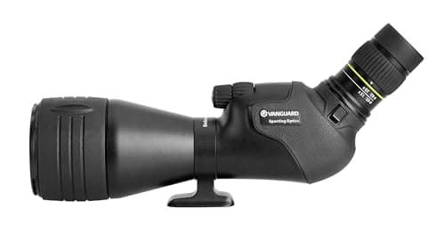 Image of VANGUARD Endeavor HD 82A Angled Spotting Scope with 20-60x Zoom Eyepiece and Stay-On Case Black