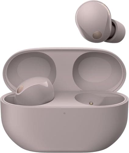 Image of Sony WF-1000XM5 Wireless Noise Cancelling Earbuds, Bluetooth, In-ear Headphones, Mic, Up to 24 Hours Battery Life, Quick Charge, IPX4, Alexa & Google Assistant, iOS & Android - Smoky Pink