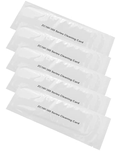 Image of Cleaning Card Kit Fit for Zebra ZC Series ZC100 ZC150 ZC300 ZC350 ID Card Printers Daily Cleaning and Maintenance, Replace 105999-311 105999311, 5Pcs