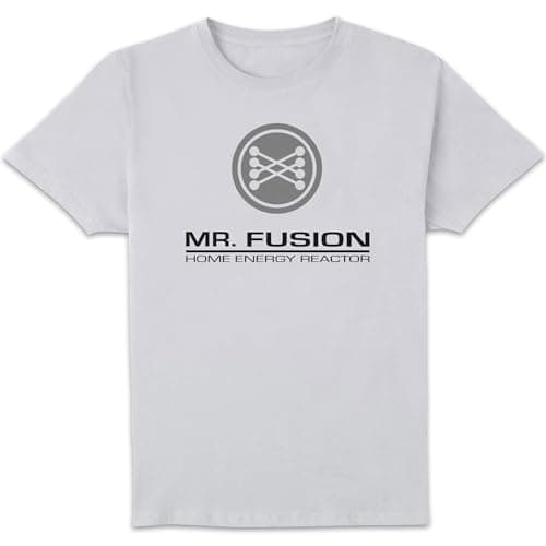 Image of Zavvi Back to The Future Mr Fusion T-Shirt - White L