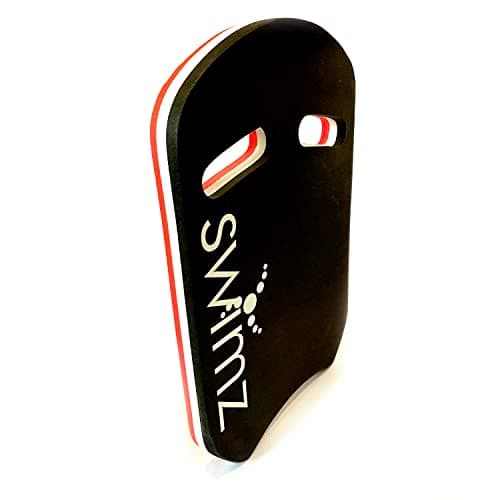 Image of Swimz Senior Club Kickboard - Black/Red/White