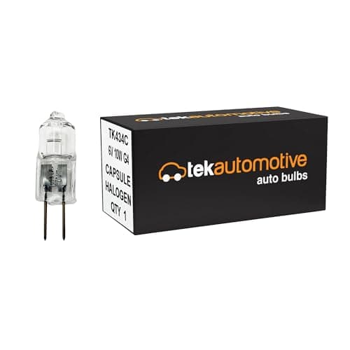 Image of Tek Automotive 6V 10W G4 Miniature Halogen Capsule Pin Base Bulb