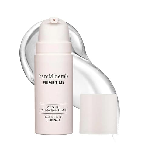 Image of bareMinerals Prime Time Original Foundation Primer – 24HR Wear, Smooths Texture, Controls Shine, Extends Makeup Wear & Nourishes Skin, Non‑Comedogenic