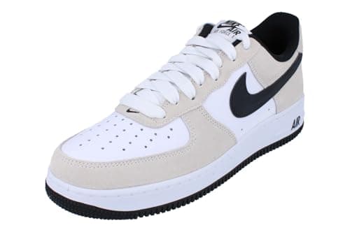 Image of Nike Air Force 1 '07 LV8 Men's Shoes (IB6388-100, White/Black/White), White/Black/White, 9 UK