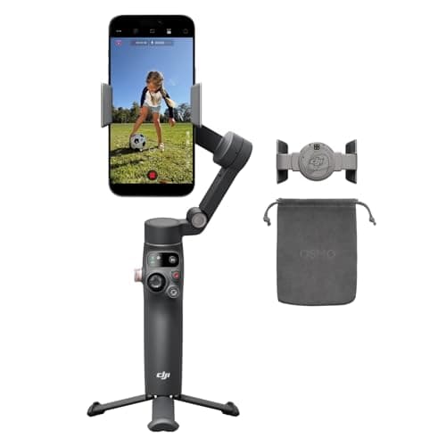 Image of DJI Osmo Mobile 8 Standard Combo, Gimbal Stabilizer for Phone, AI Native Tracking, 360° Pan Rotation, Built-in Extension Rod & Tripod, 10h Battery, Extension Rod, Robust 3-Axis Stabilization